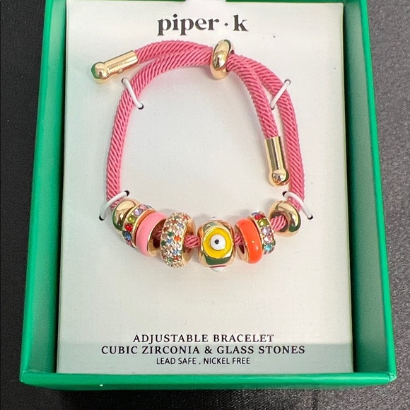 Piper K | Pink Gem Bracelet - Picture 5 of 9